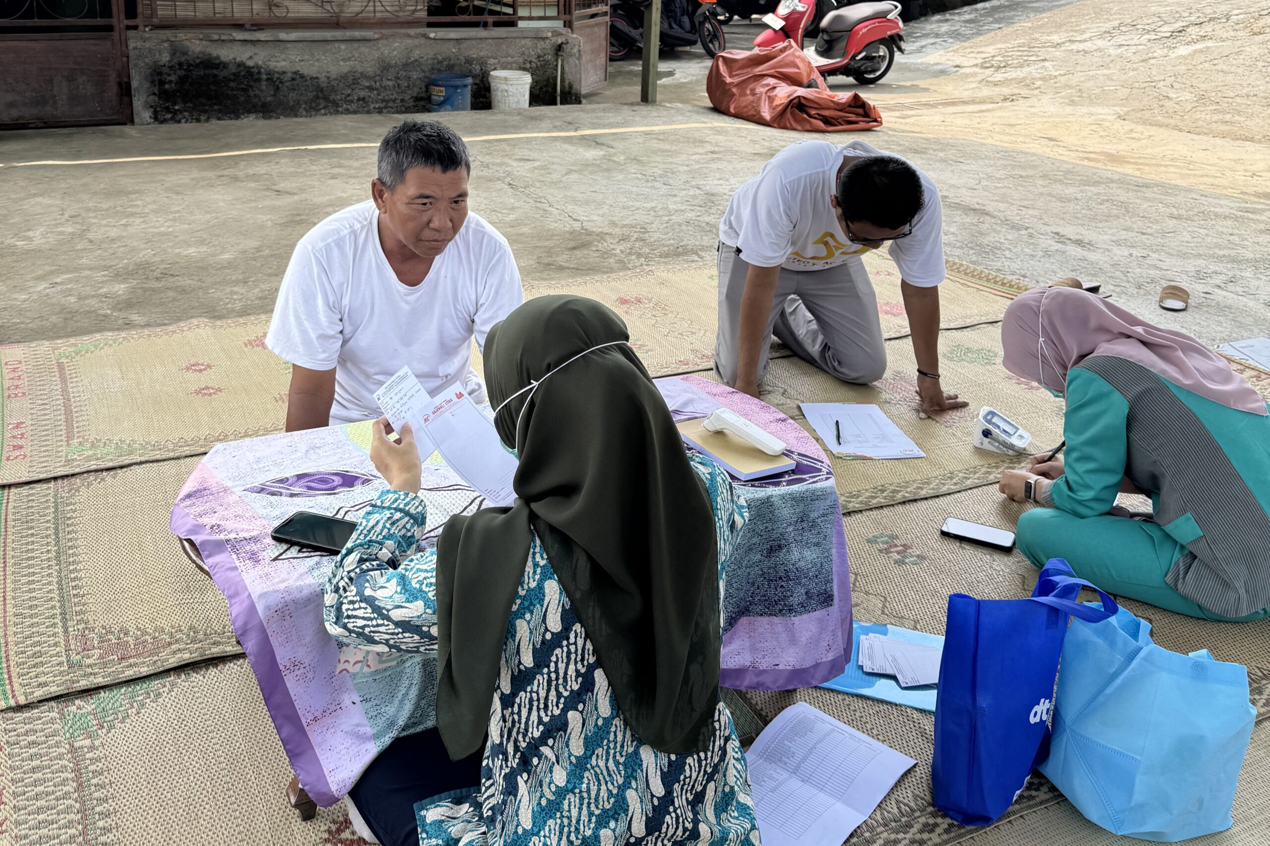 Pemeriksaan Kesehatan Warga Sekitar TPA Piyungan