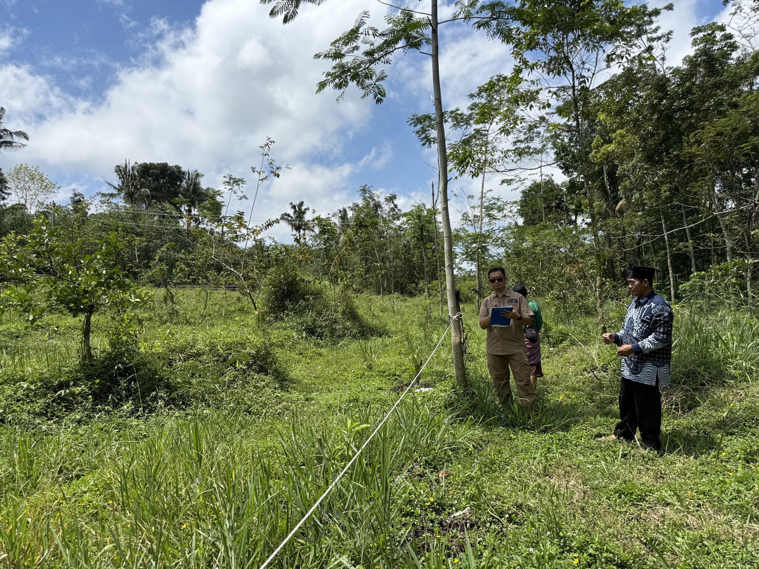 Monitoring Penanaman Hutan Rakyat di KTH Wono Lestari